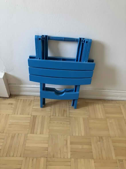 Photo of free Outdoor Folding Side Table (St Clair and Avenue Road) #1