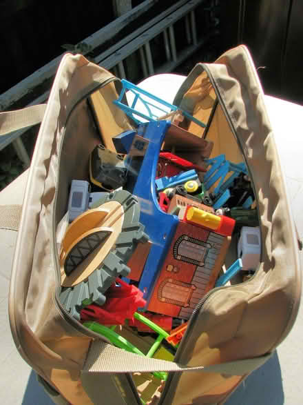 Photo of free Wooden toy train set (Corringham SS17) #1