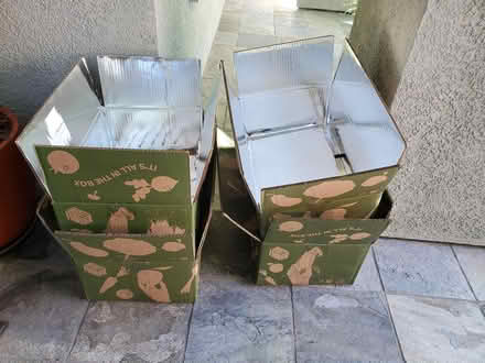 Photo of free Insulated boxes + cooling gels (Mountain View) #1