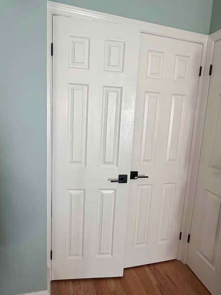Photo of free Almost new painted door 30”x80” (Brightwood Park/Petworth DC) #4