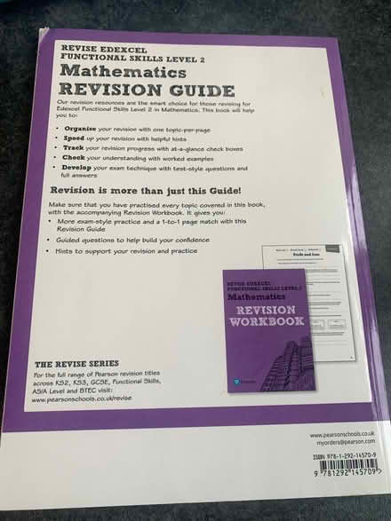 Photo of free Mathematics functional skills revision guide (Wirksworth DE4) #2