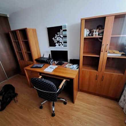 Photo of free Desk, file cabinet, 2 cupbords (Etobicoke) #3