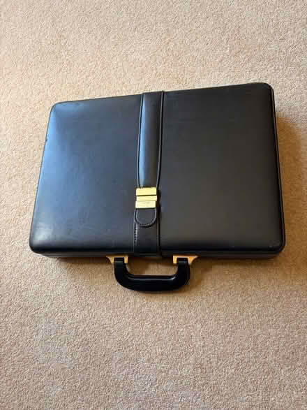 Photo of free Slim black briefcase (Pangbourne RG8) #1