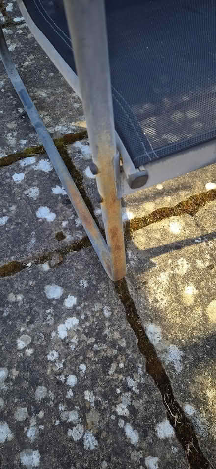 Photo of free Garden chairs and table (Loose) #2