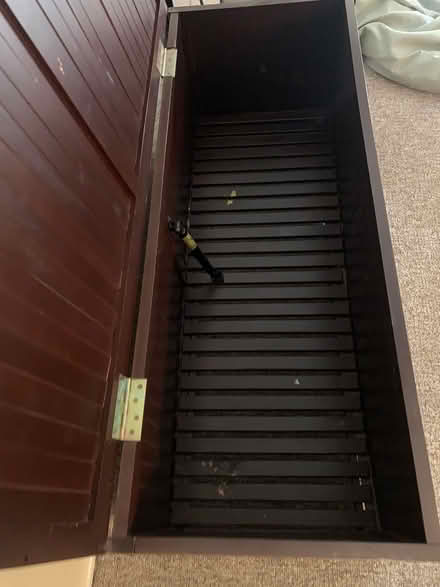 Photo of free Big trunk w/cushion (San Anselmo near Andronico’s) #4