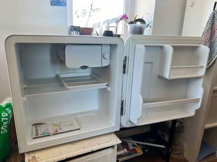 Photo of free Small Fridge, ottoman bed (Earlsfield SW19) #2