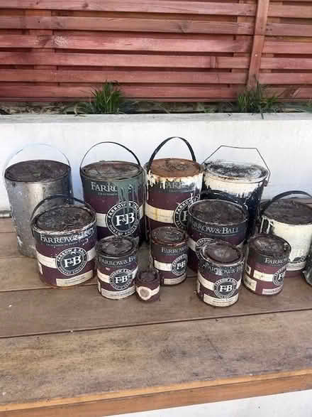 Photo of free Farrow & Ball and Little Green paint (Ravenscourt Park W6) #2