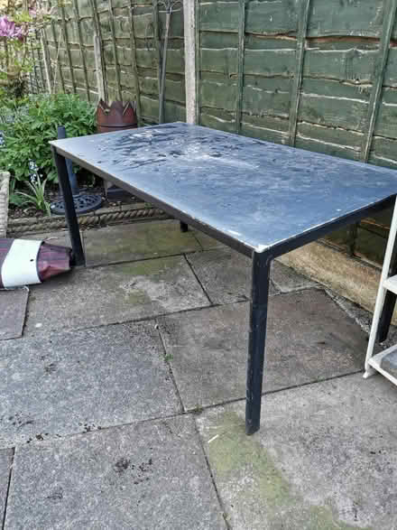 Photo of free Big outdoor table (M35 Failsworth, Manchester) #1