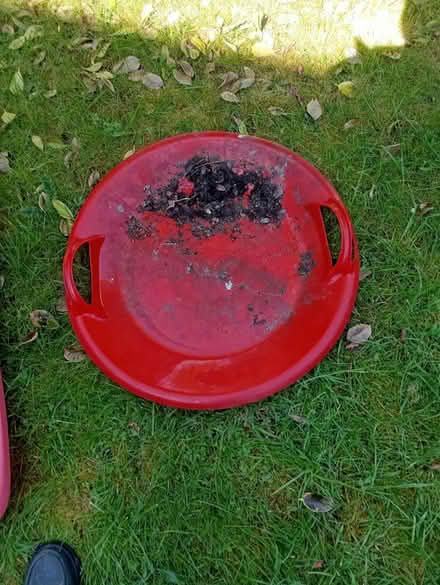 Photo of free Children's round sledge (Stoke Row RG9) #1