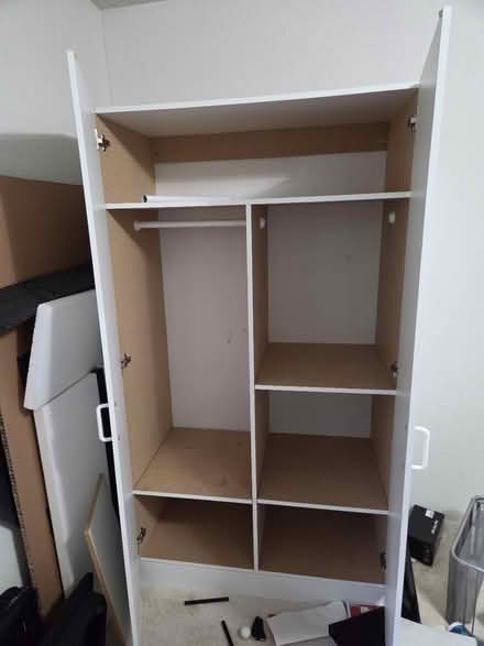 Photo of free White storage closet (Meadowdale) #1