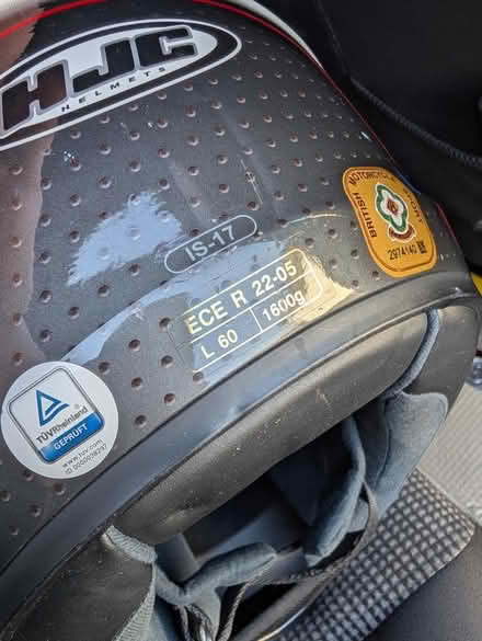 Photo of free HJC helmet large (BD10 Eccleshill) #3