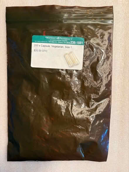 Photo of free Pharmaceutical grade gel capsules (Prince of Wales at Meadowlands) #2