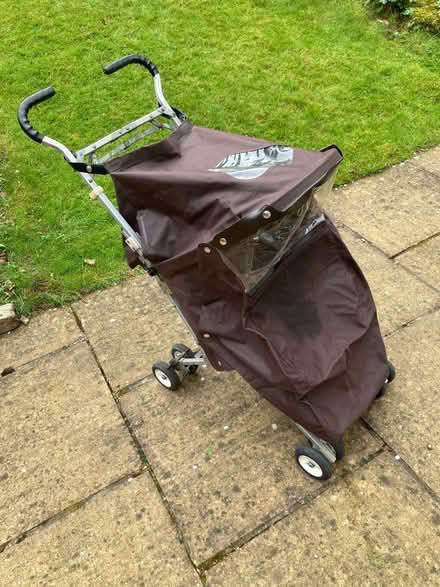 Photo of free Vintage Silver Cross push chair with hood and rain cover (Marlow Bottom SL7) #1