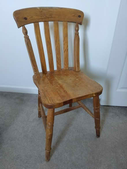 Photo of free Two wooden chairs (Pendeen TR19) #1