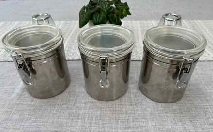 Photo of free 3 stainless steel containers (Bexley DA5) #2