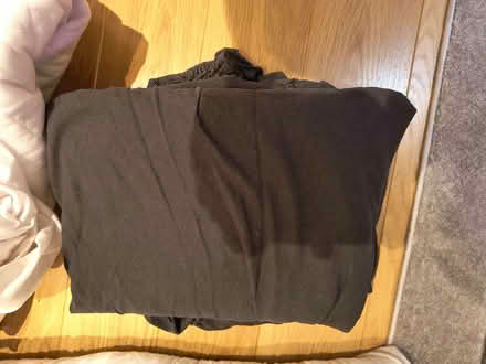 Photo of free 2 cotton bed sheets in black (Central Reading RG1) #1