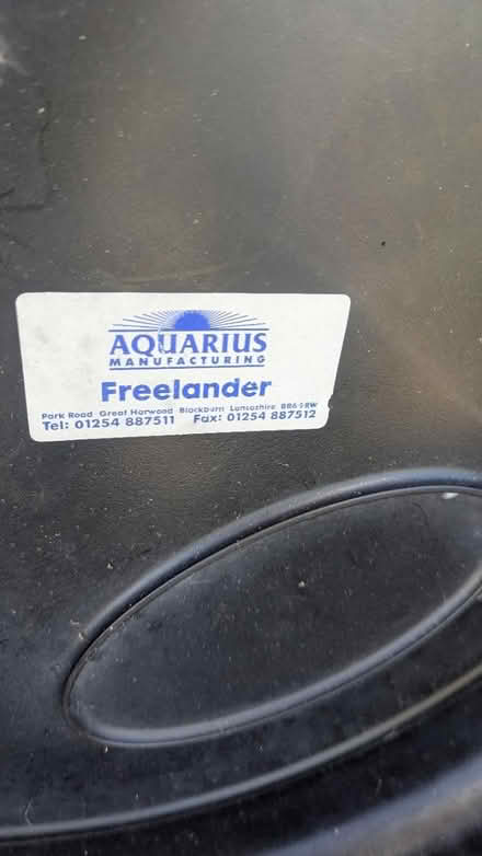 Photo of free Freelander Mk1 spare wheel cover (OX25 Steeple Aston) #2