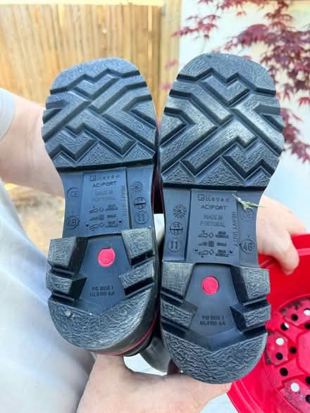 Photo of free Reenforced toecapped wellington boots size 11 (Belmont SL6) #2