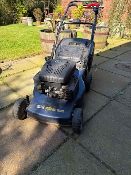 Photo of free MacAllister Petrol Lawnmower (Dromore, BT25) #1