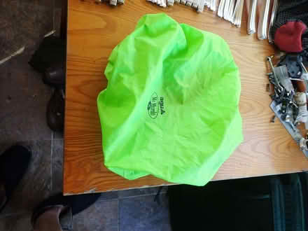 Photo of free Elasticated rain cover for small rucksack or bike pannier (Fairfield LA1) #1