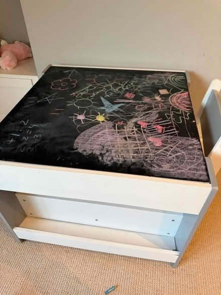 Photo of free Kids table with 2 chairs (Chiswick W4) #2