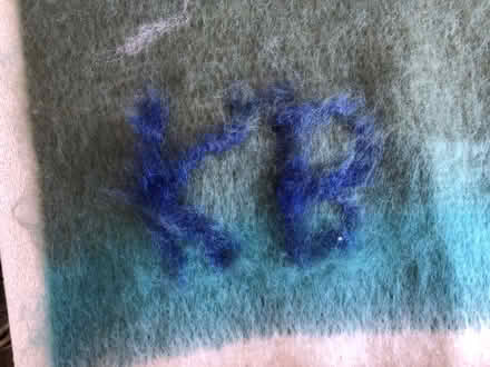 Photo of free Warm and cosy scarf (with initials) (Cold Harbour OX1) #2