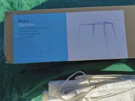Photo of free White Plastic cover Gazebo (Eastcote HA5) #3
