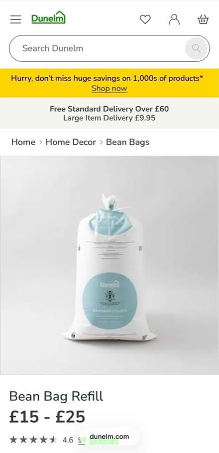 Photo of free Beanbag filler (Giffnock G46) #1