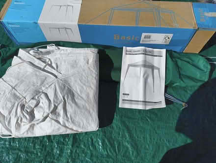 Photo of free White Plastic cover Gazebo (Eastcote HA5) #1