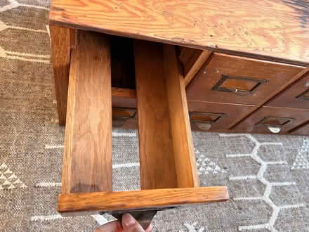 Photo of free Antique file cabinet (North Kensington W10) #2