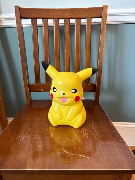 Photo of free Ceramic Pikachoo piggy bank (Waltham near Belmont line) #1