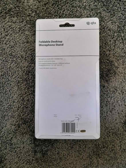 Photo of free Foldable Desktop Microphone Stand (Brighton BN2) #2