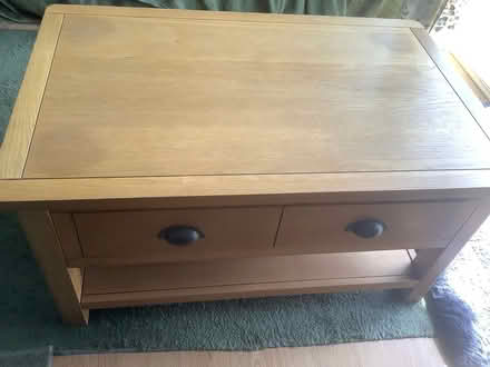 Photo of free Oak Coffee Table (Teignmouth TQ14) #1