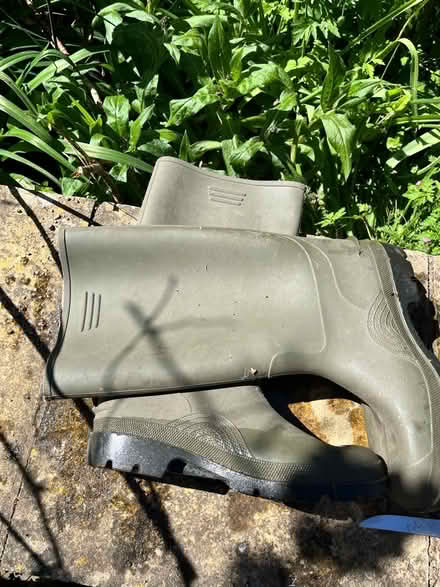 Photo of free Green wellingtons size 9 (Hoddesdon EN11) #1