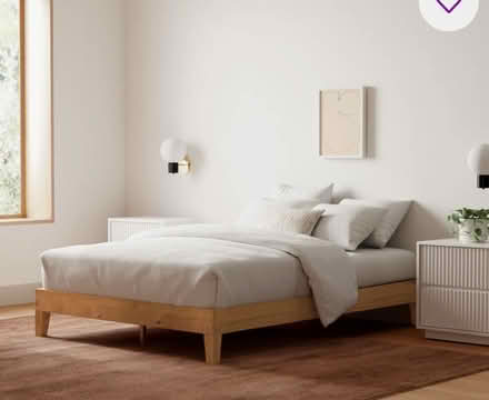 Photo of free Queen-size bedframe (Greensboro) #1