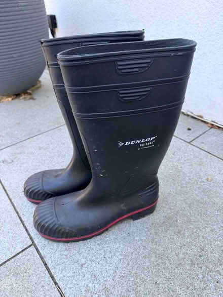 Photo of free Reenforced toecapped wellington boots size 11 (Belmont SL6) #1