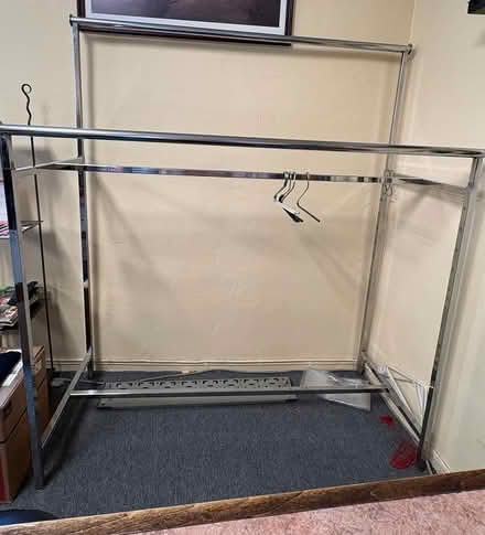 Photo of free Double Rail Clothes Rack (San Rafael) #1