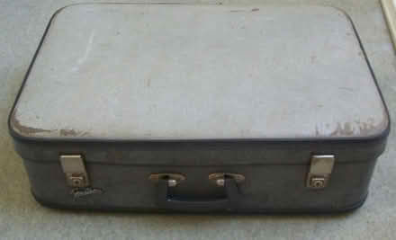 Photo of free Small Grey Rigid Suitcase (OX14 Long Wittenham) #1
