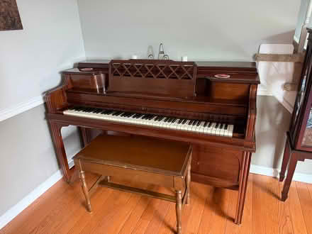 Photo of free Piano and bench (Yardley (Yardley Hunt)) #1