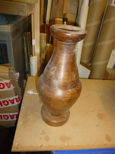 Photo of free Turned Wooden vase (Ramsgate CT12) #1