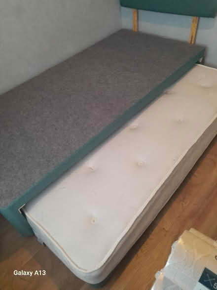 Photo of free Trundle single bed. No upper matress (Canton CF5) #3