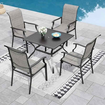 Photo of Patio table and chairs (St Claire Gardens) #3