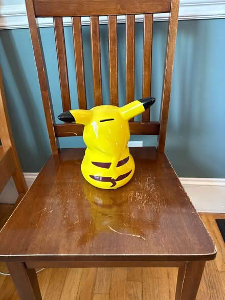 Photo of free Ceramic Pikachoo piggy bank (Waltham near Belmont line) #2