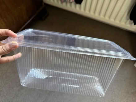 Photo of free Plastic food container (LS4) #1