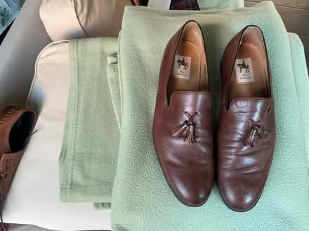 Photo of free Men’s leather slip on shoes (Wrecclesham) #1