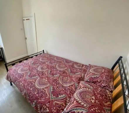 Photo of free Double bed frame and mattress (Whalley Range M16) #1