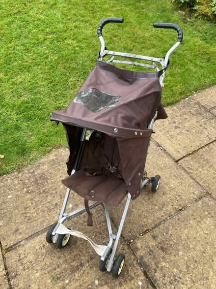 Photo of free Vintage Silver Cross push chair with hood and rain cover (Marlow Bottom SL7) #3