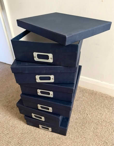 Photo of free Document filing boxes (KT5 Surbiton) #1