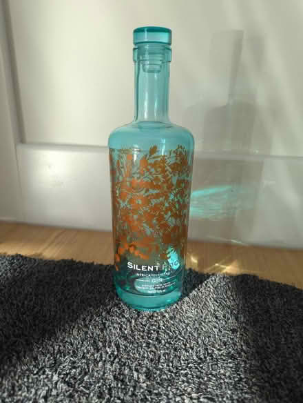 Photo of free Silent Pool empty glass gin bottle with glass stopper (Pennington SO41) #1
