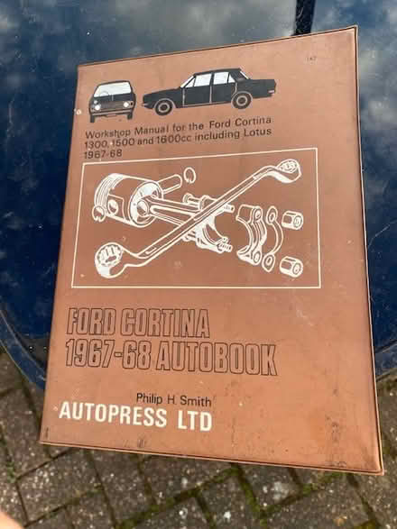 Photo of free Ford Cortina workshop manual (Greenford UB6) #1
